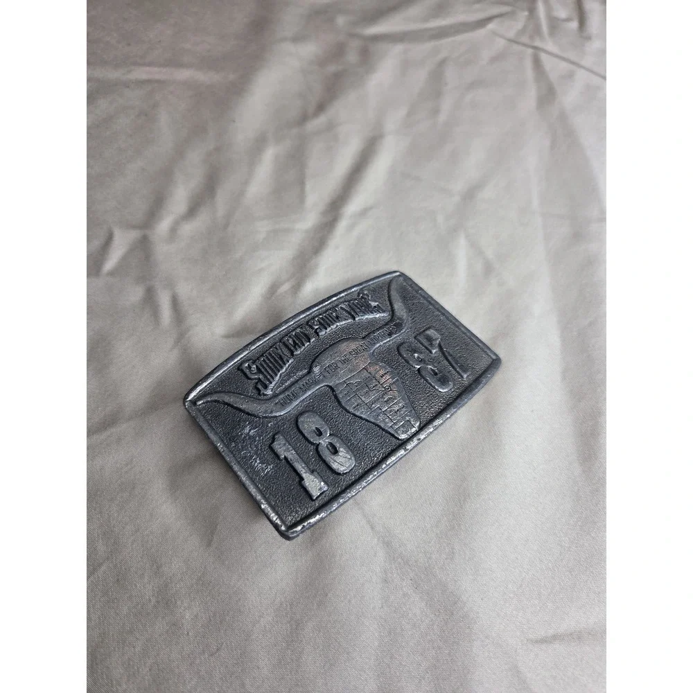 Vintage Sioux City Stock Yards 1887 Belt Buckle